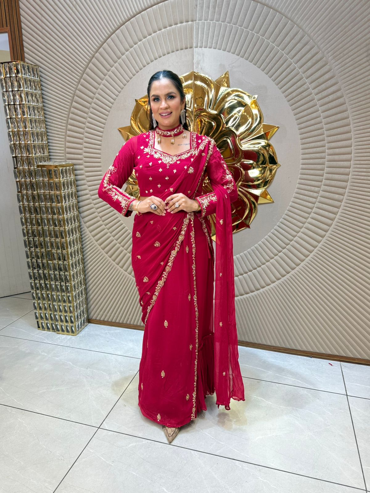 Beautiful Designer Saree PC1875