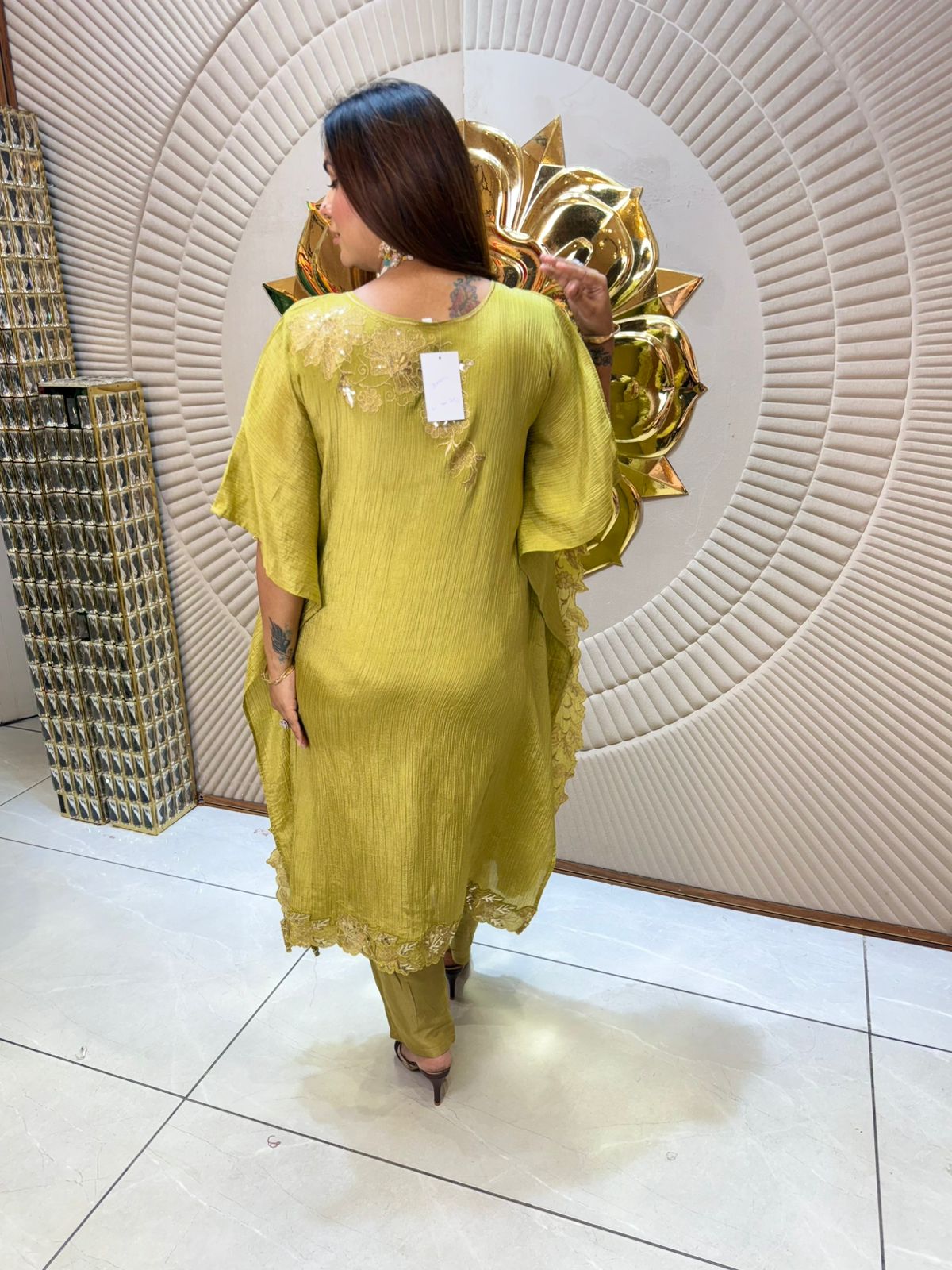 Beautiful Floral Kaftan PC1925