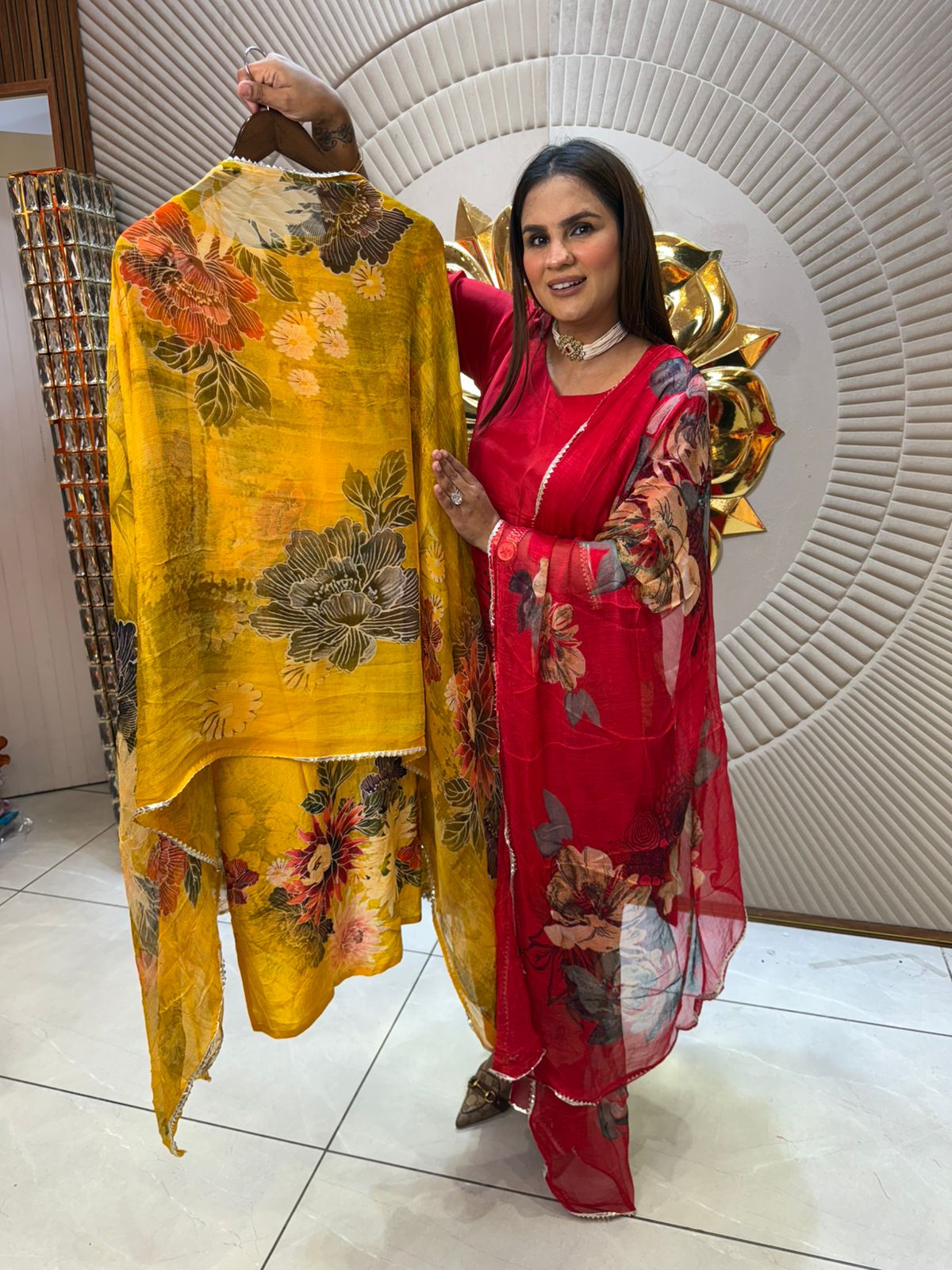 Beautiful Crape Digital Printed Suit PC1967