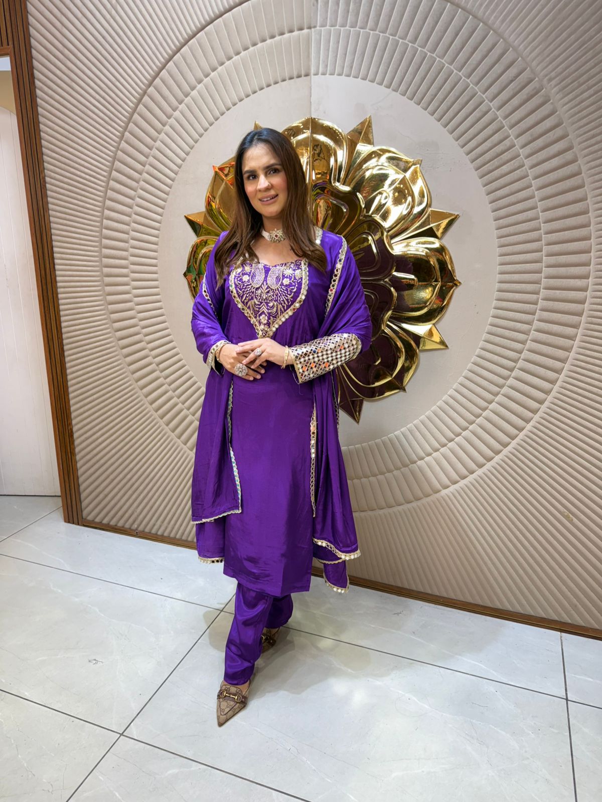 Beautiful Designer Suit Work on Hand PC2003