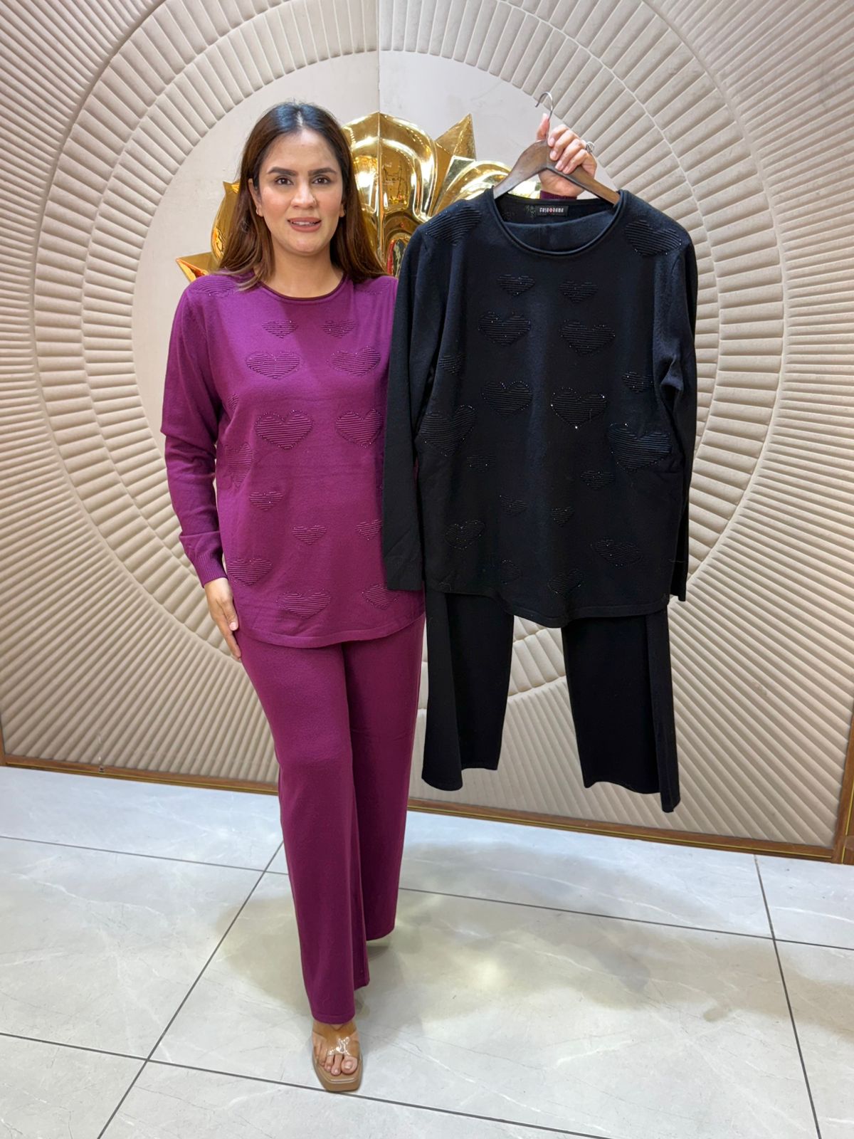 Beautiful Heart Work Co-Ord Set PC2066