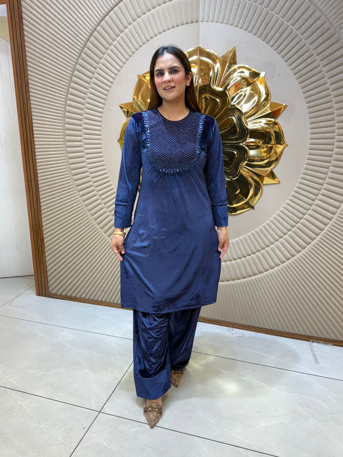 Stunning Velvet Co-Ord Set PC2126