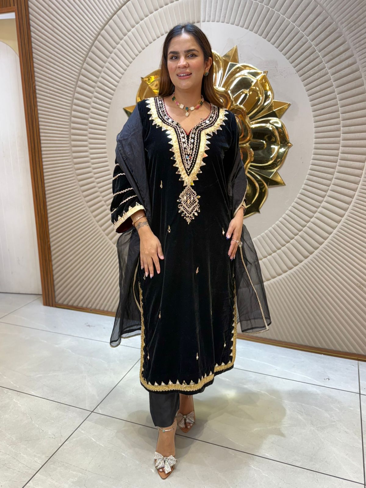 Beautiful Velvet Suit PC2229