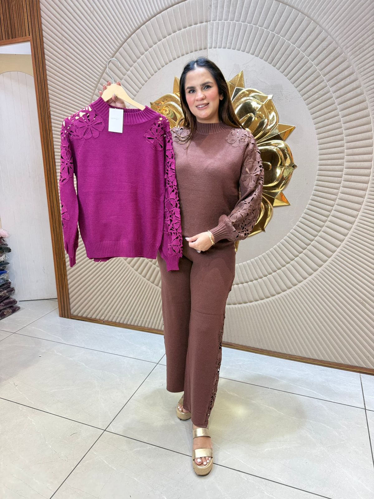 Elegant Winter Coord Set PC2259