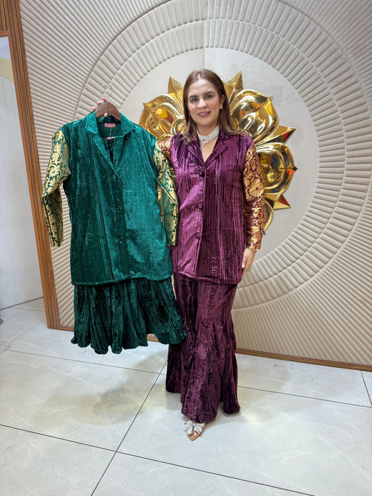 Elegant Velvet Dress PC2281