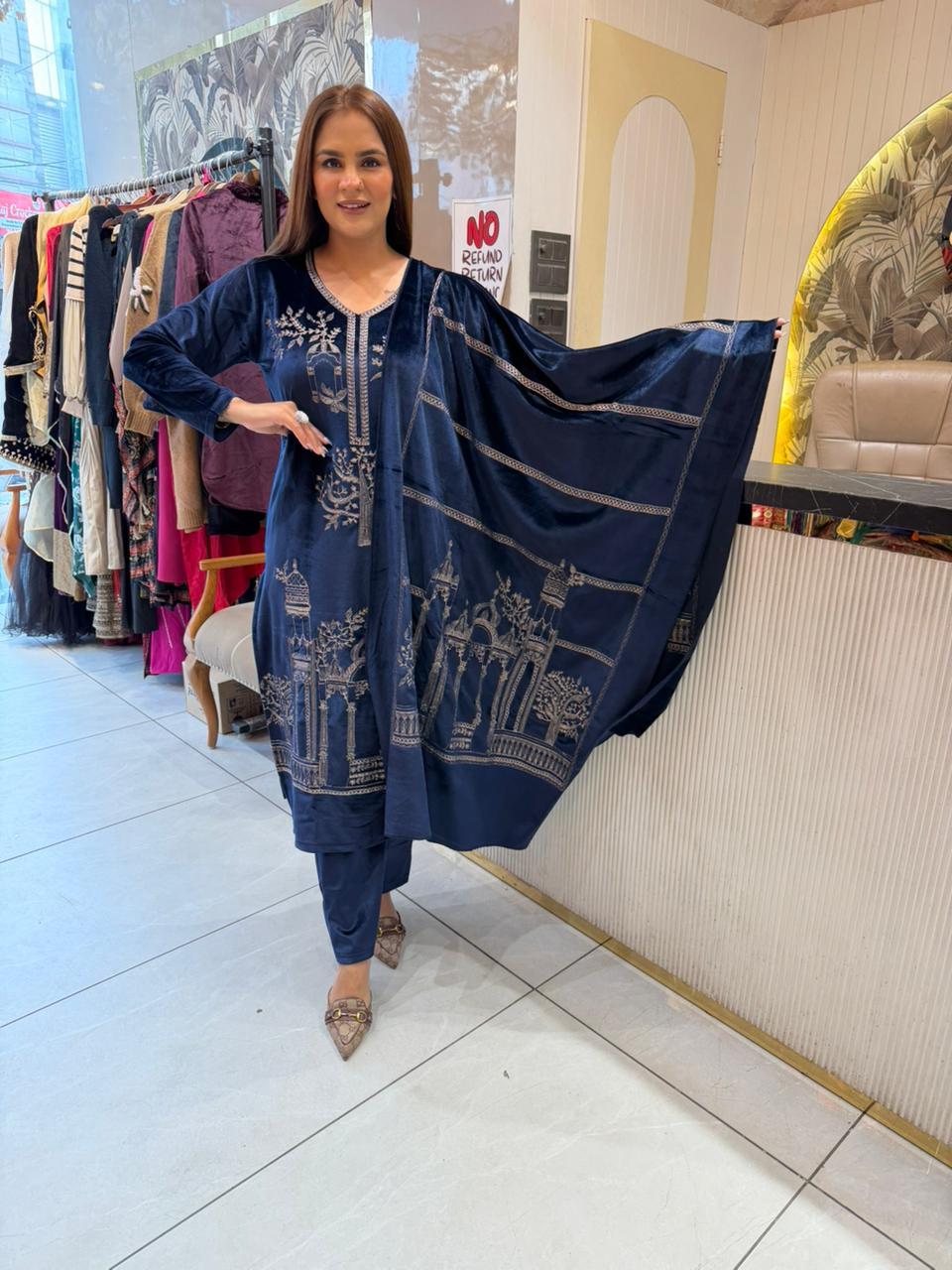 Stunning Velvet Suit PC2285