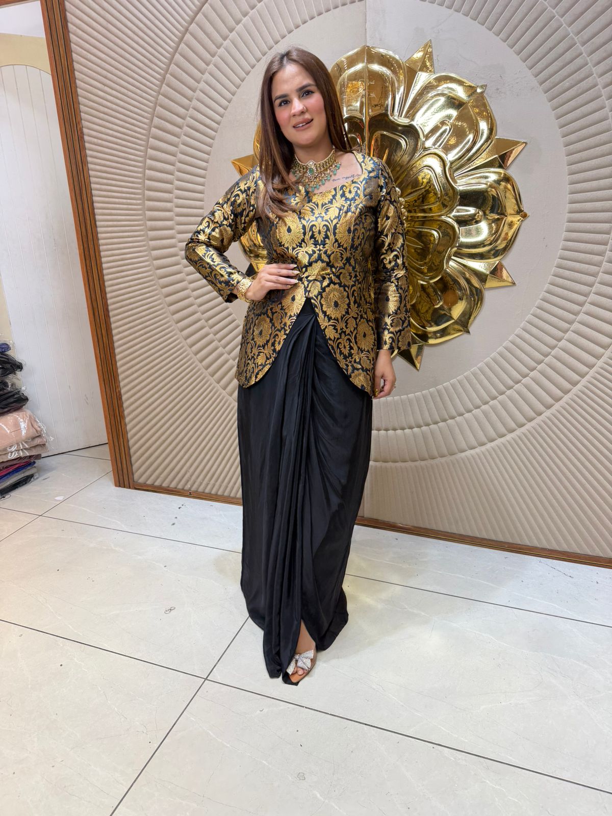 Stunning Indo Western Party Wear Dress PC2456