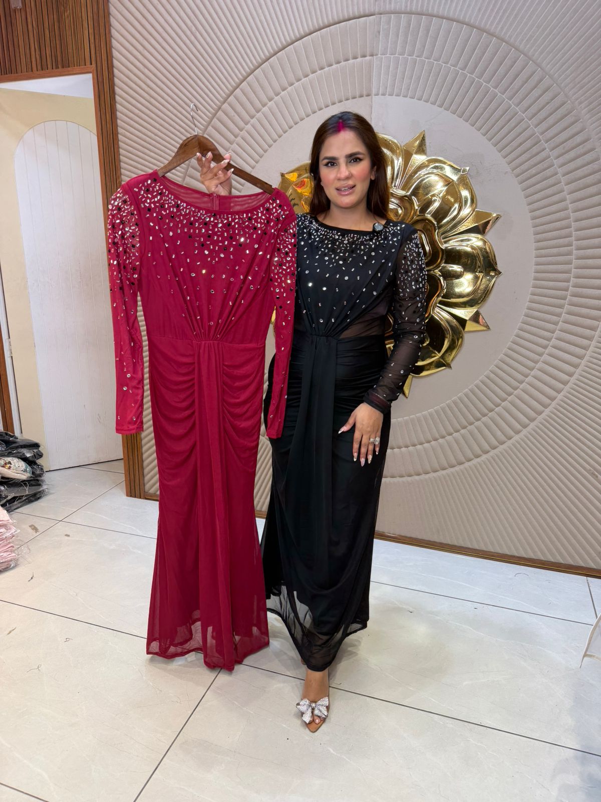 Elegant Party Wear Long Dress PC2739