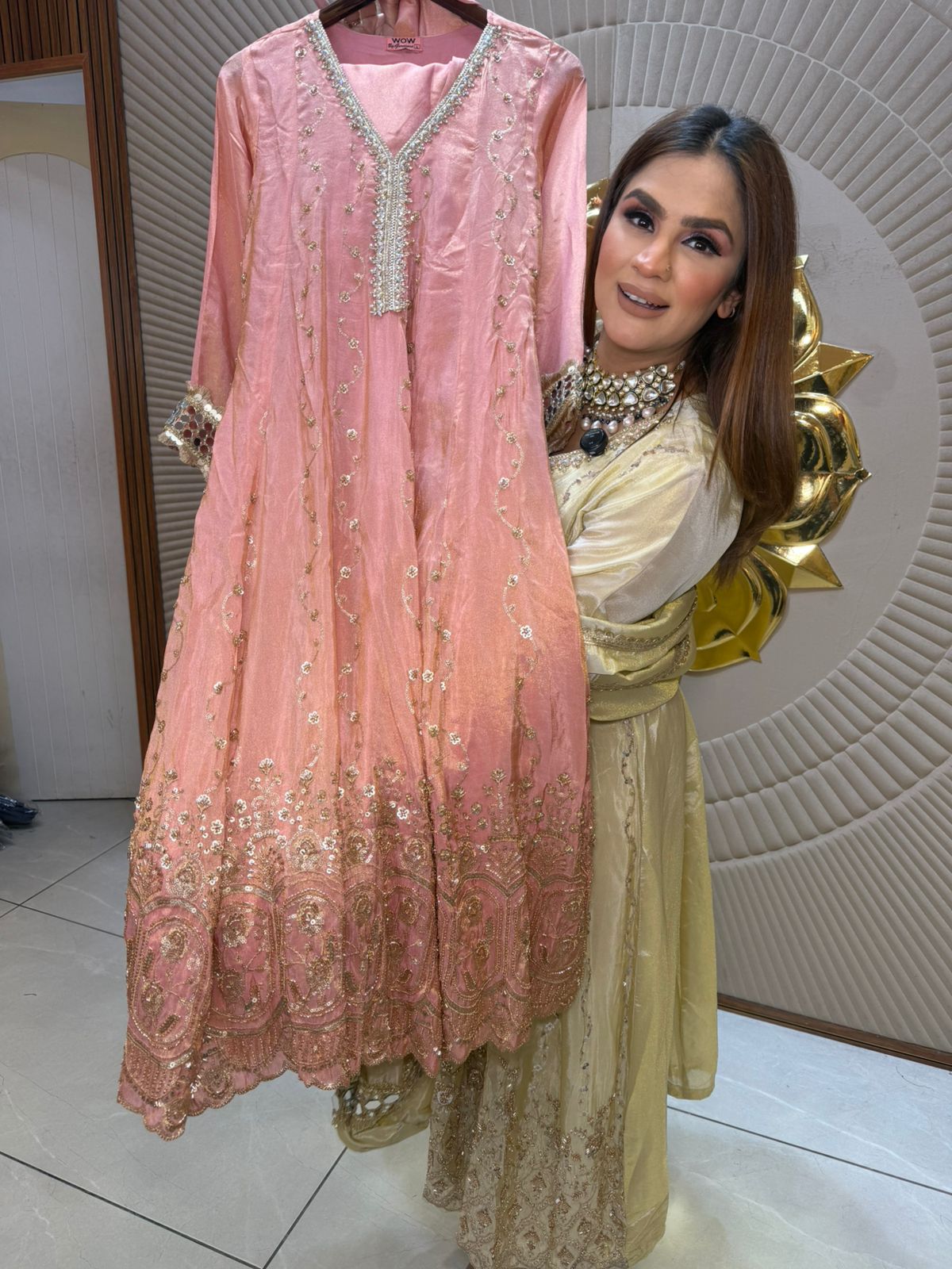 Stunning Party Wear Long Suit PC2808