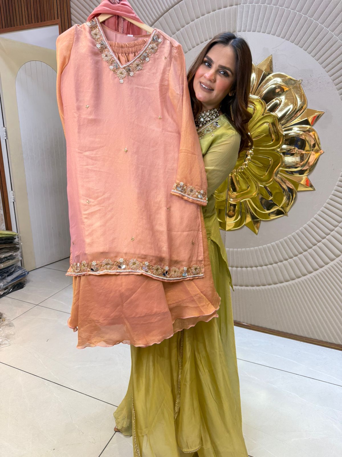 Beautiful Floral Plazzo Suit PC2625