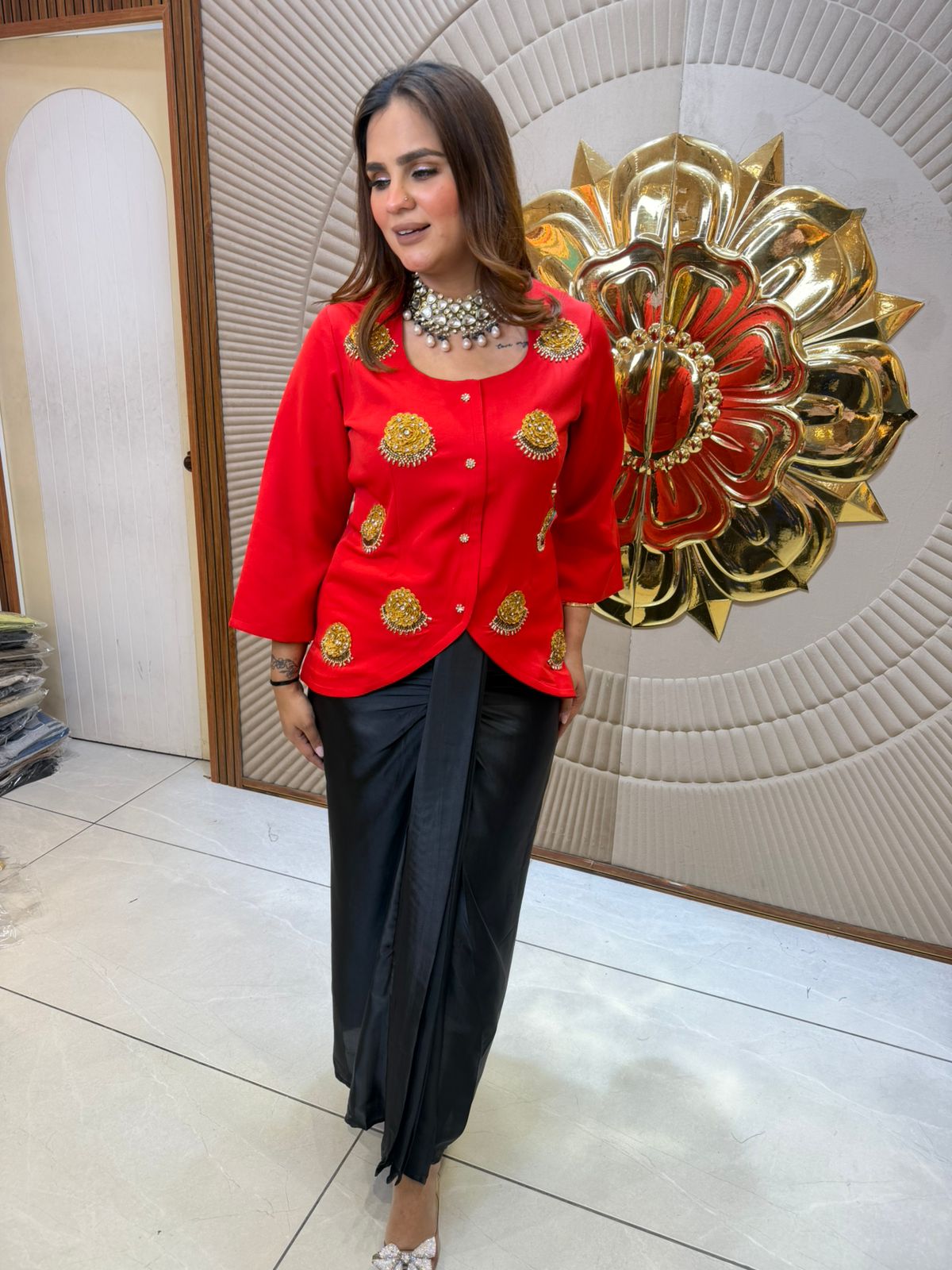 Gorgeous Indo Western Dress 2631