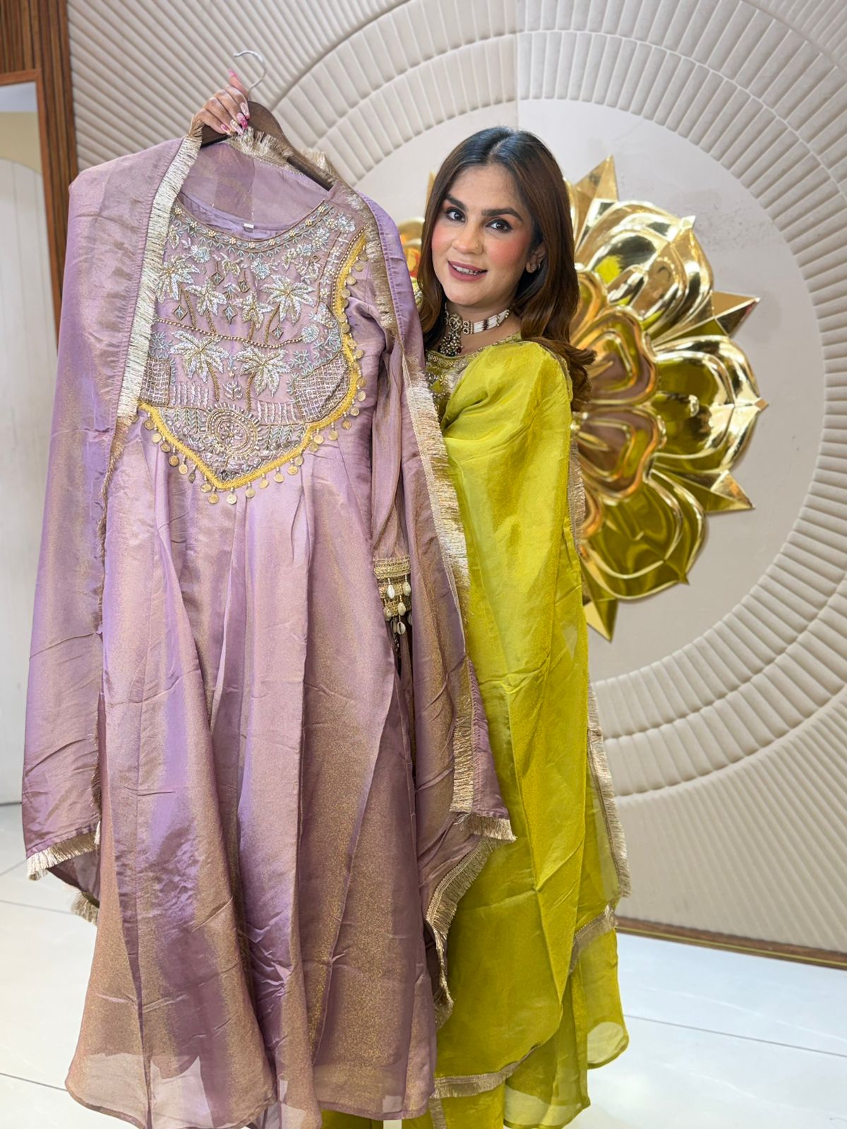 Stunning Designer Long Suit PC2710