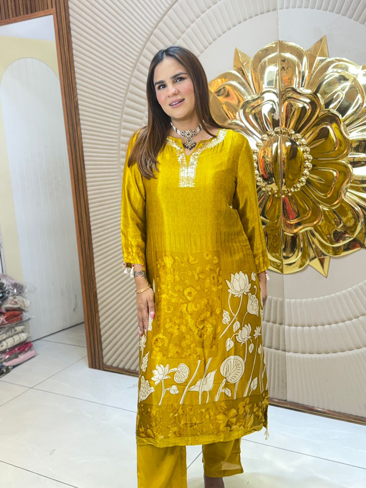 Stunning Floral Print Suit PC2751