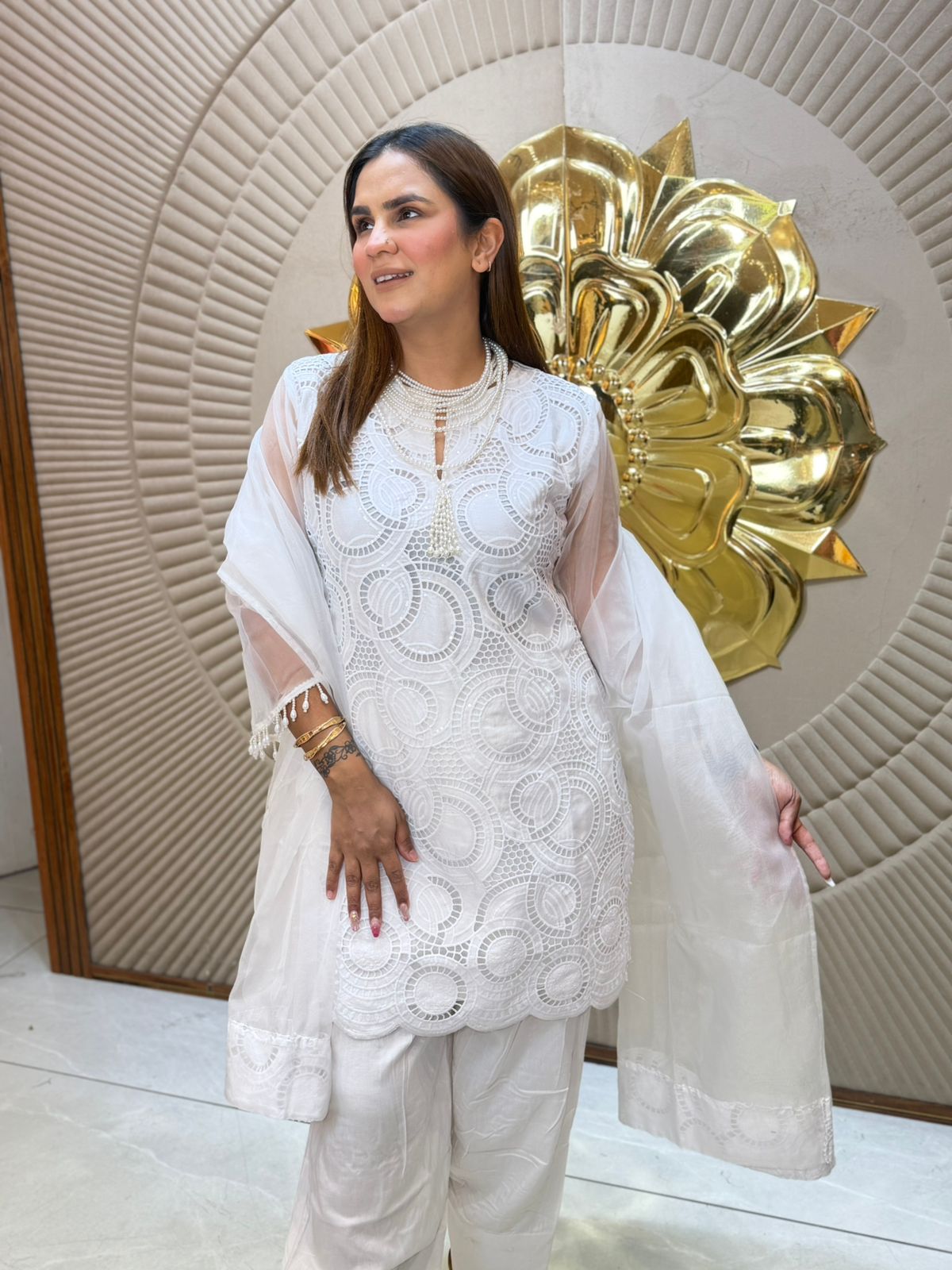 Stunning Crochet Suit PC2826