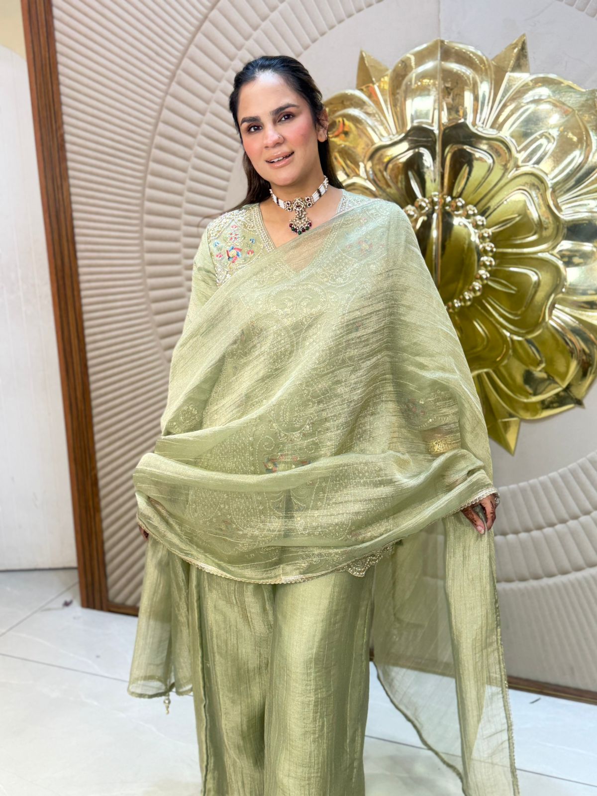Beautiful Designer Party Wear Suit PC2845