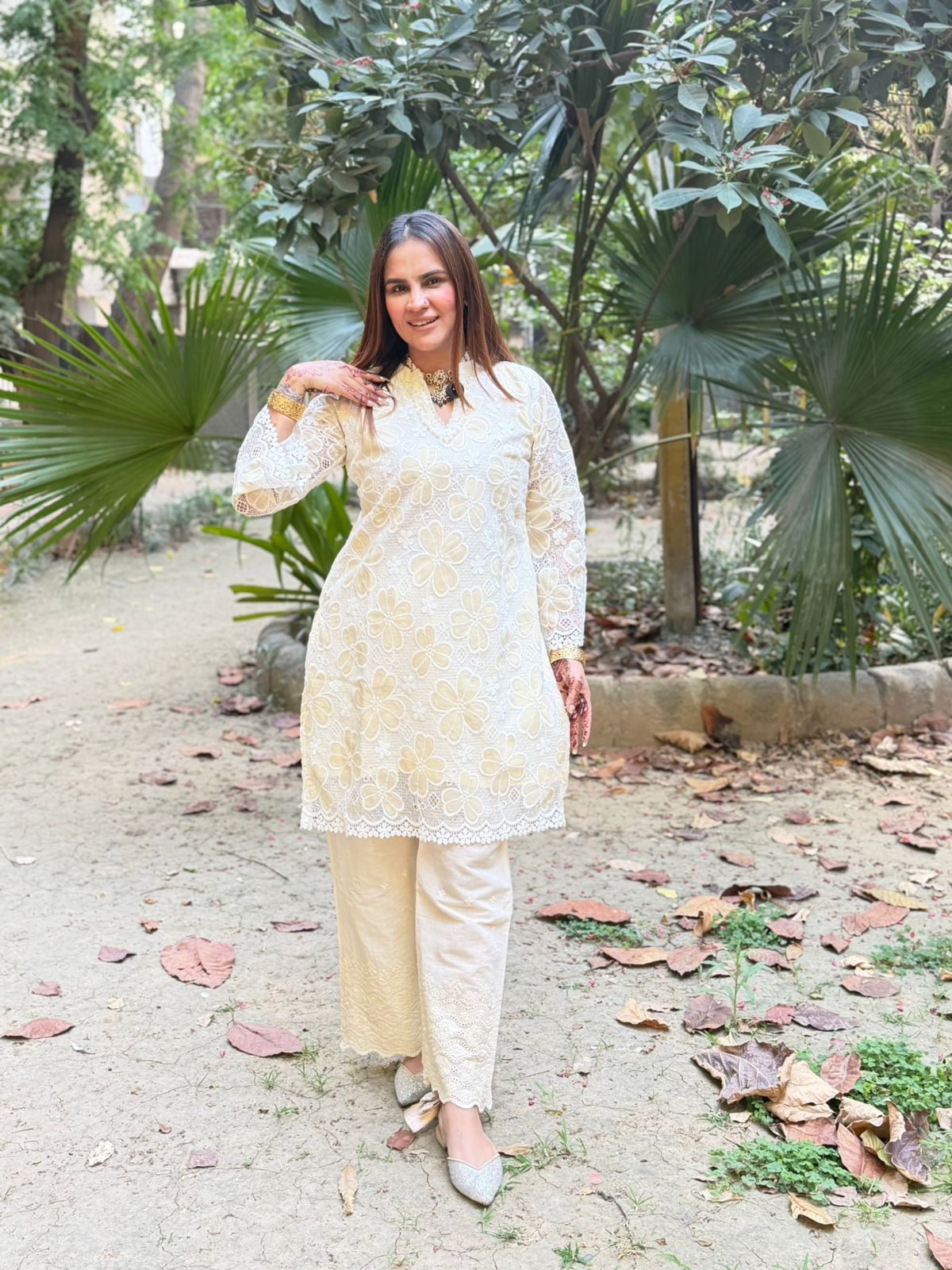 Stunning Lace Work Suit PC2852