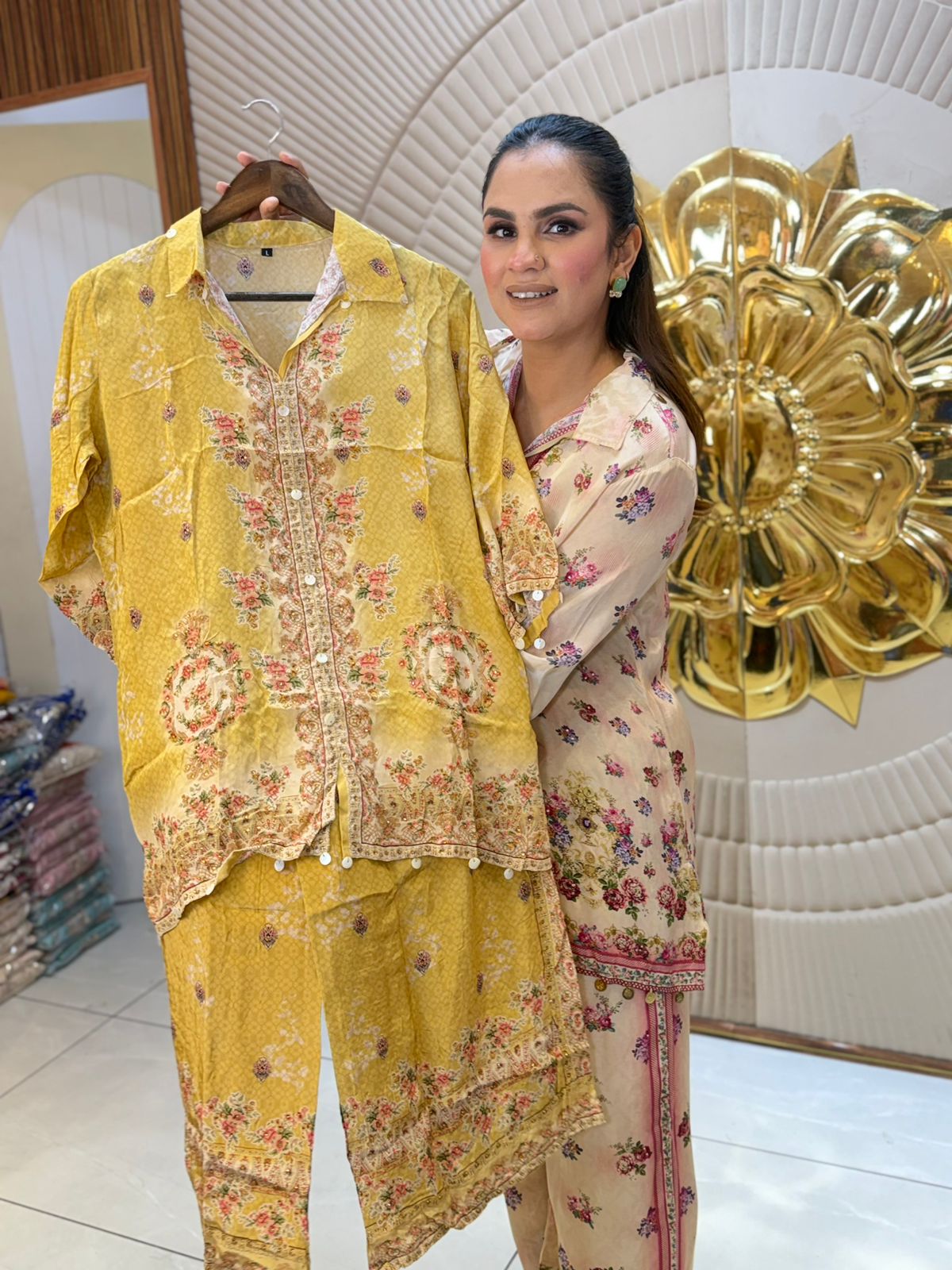 Stunning Flower Print Co-Ord Set PC2931