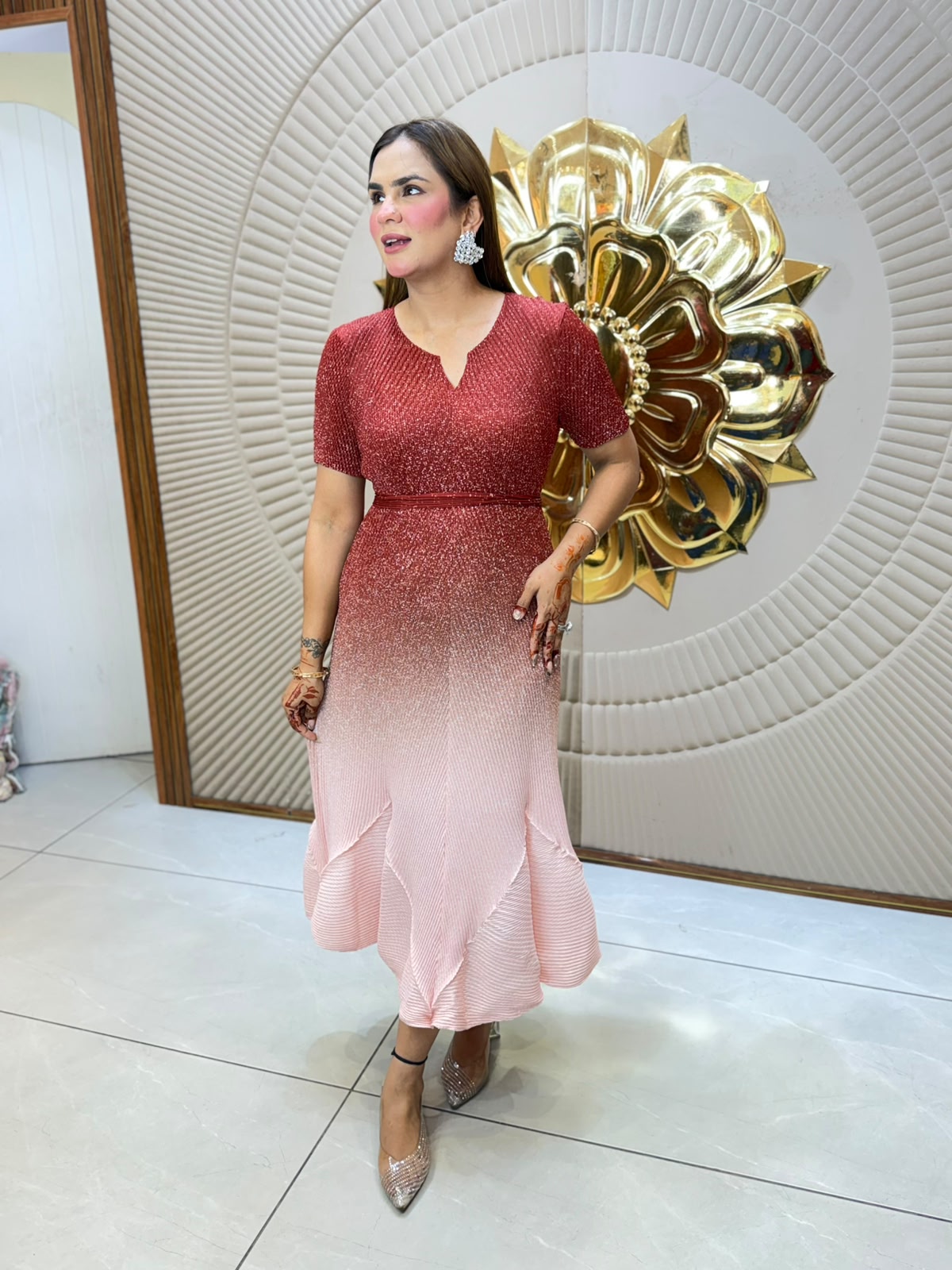 Stunning Party Wear Dress PC3139