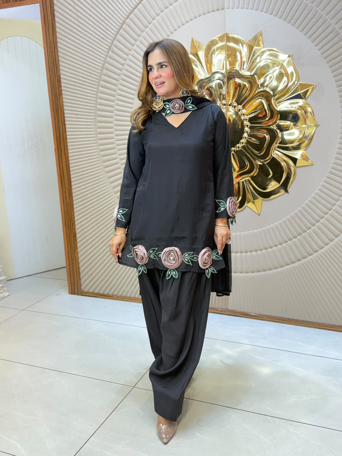 Stunning3D Rose Work Suit PC3164