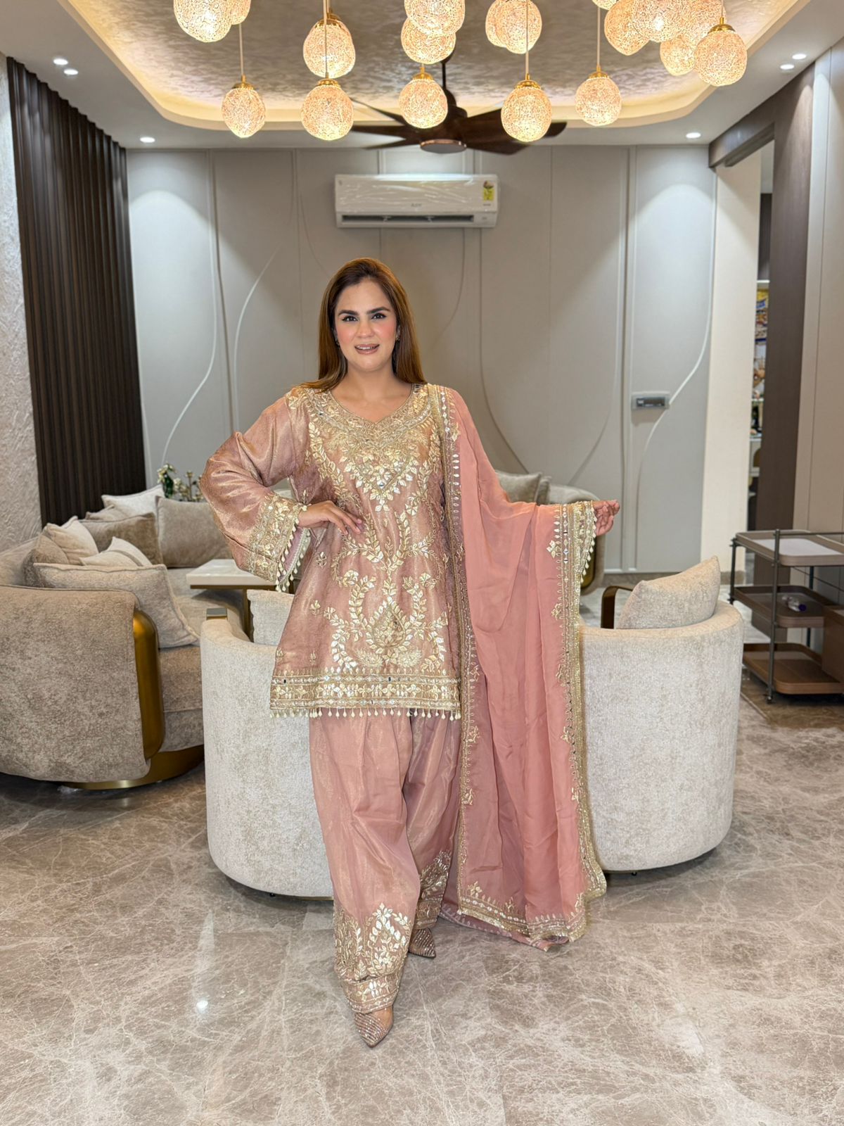 Stunning Party wear Suit PC8199