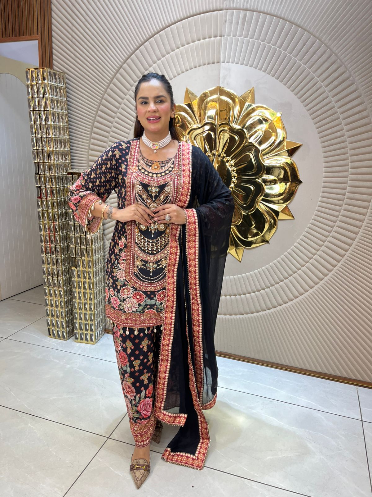 Beautiful Designer Party Wear Suit PC1805