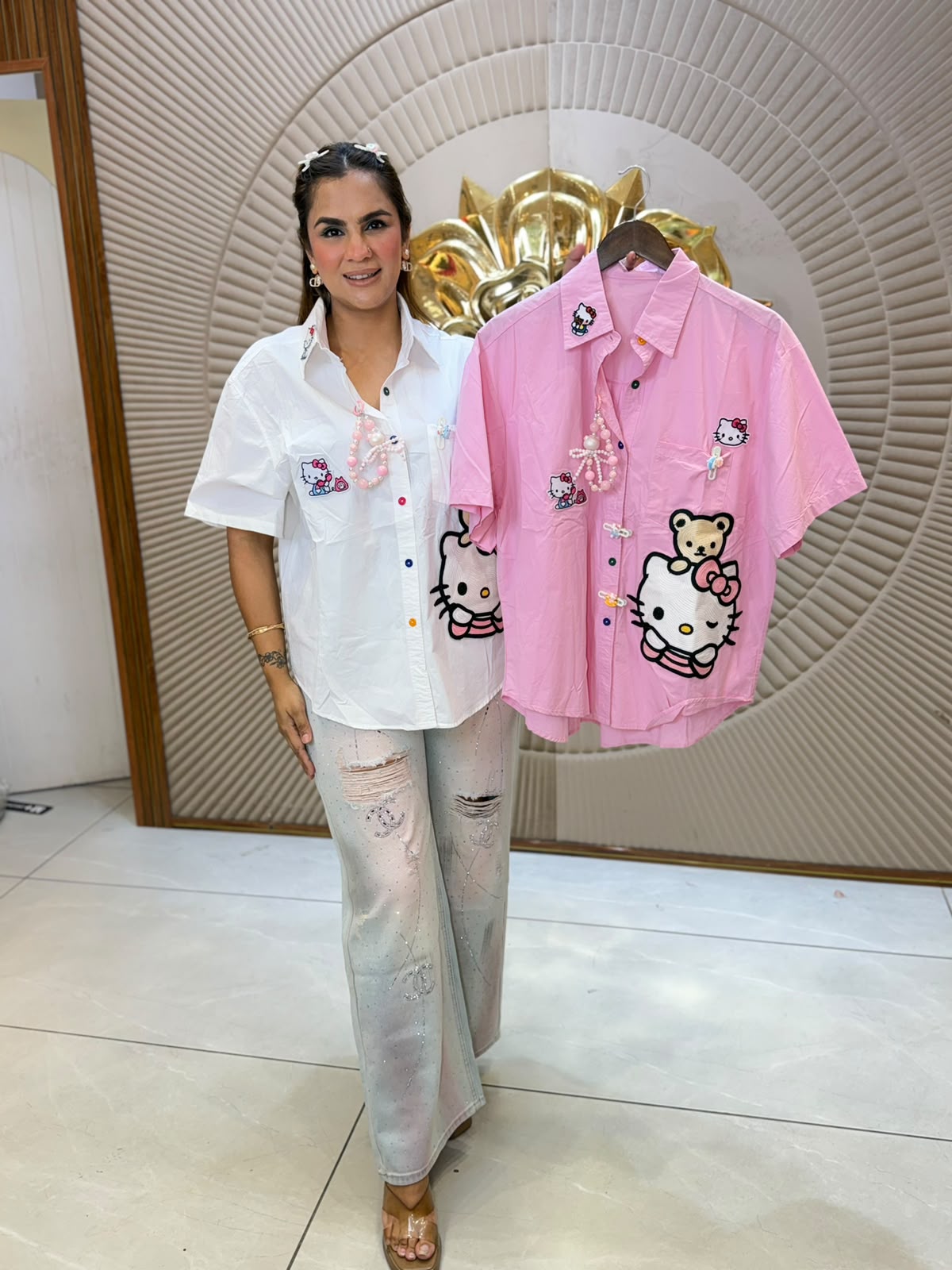 Beutiful elegant shirt pc3248