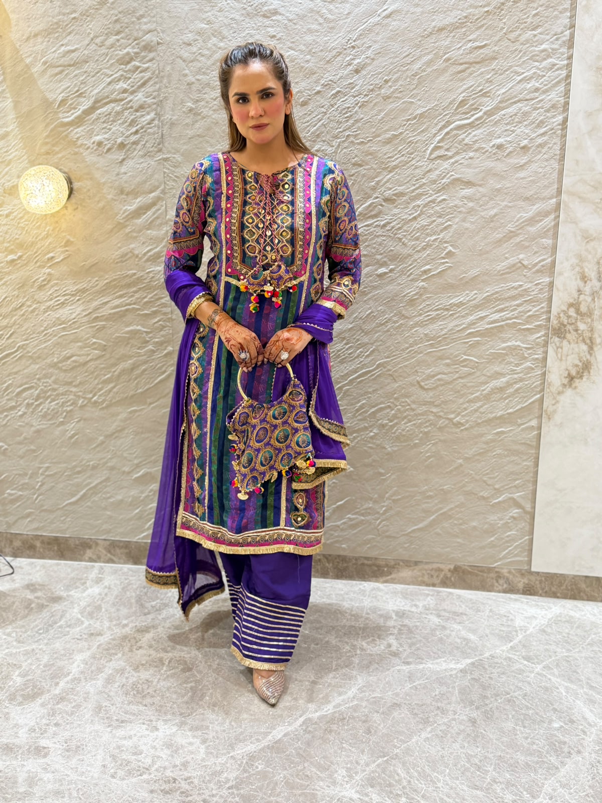 Beutiful elegant partywear suit pc3146