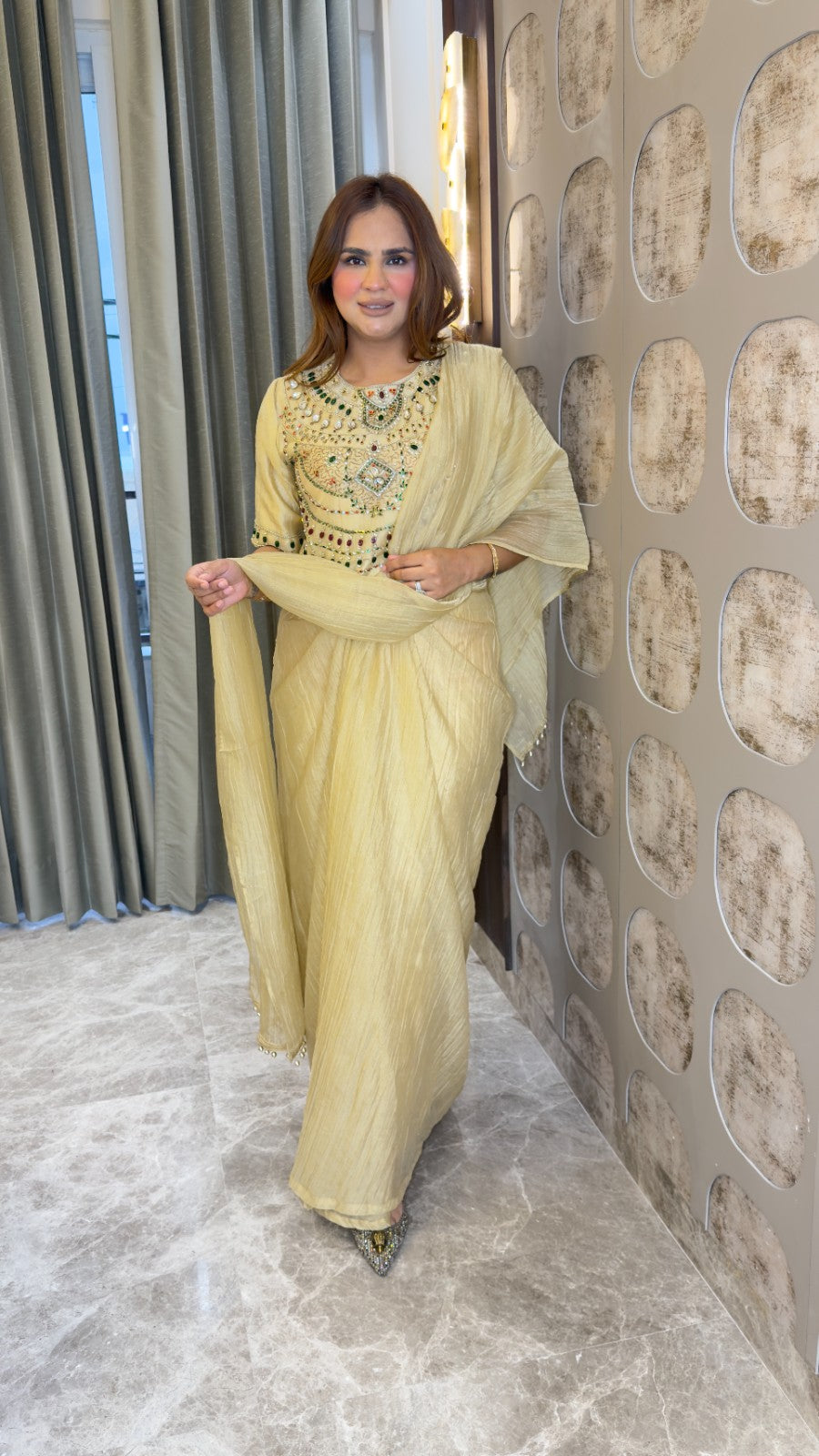 Elegant indowestern peice pc38001