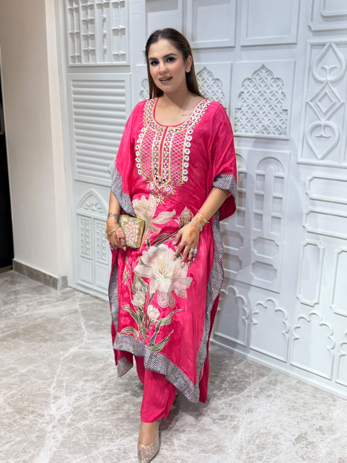 Beutiful elegant partywear kaftan pc3153