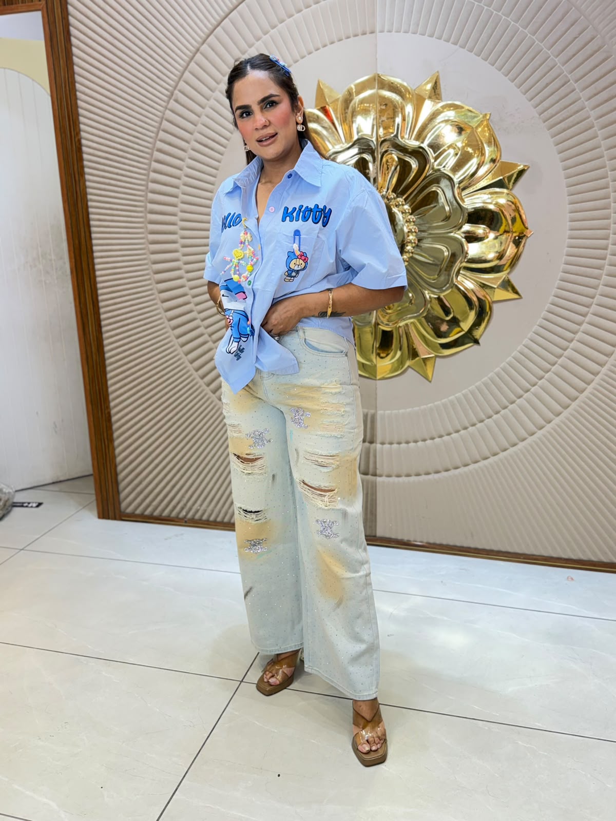 Beutiful elegant pants pc3246