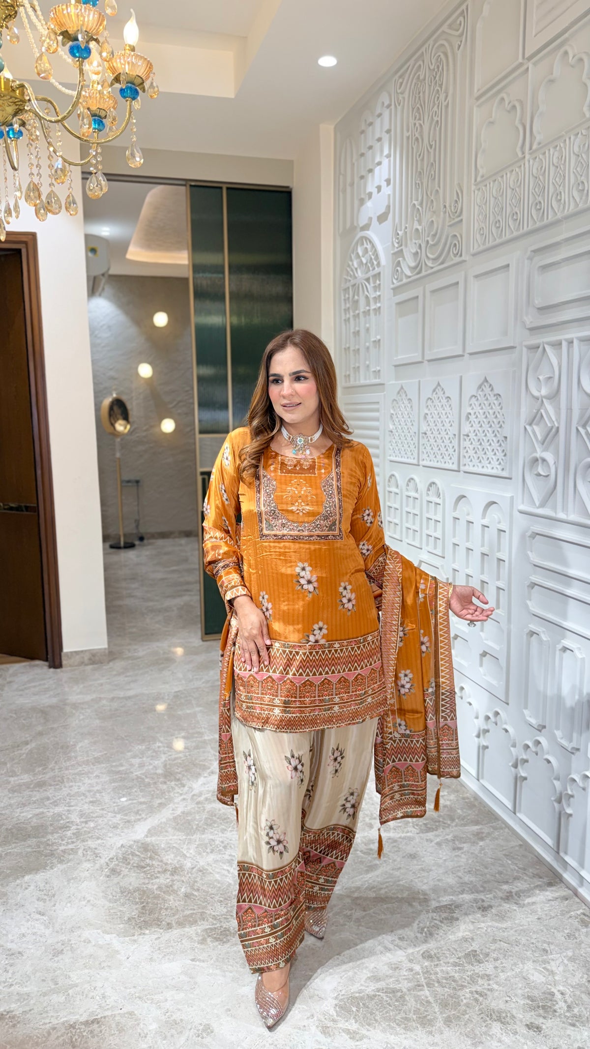 Beautiful Digital Print Suit Set PC3703