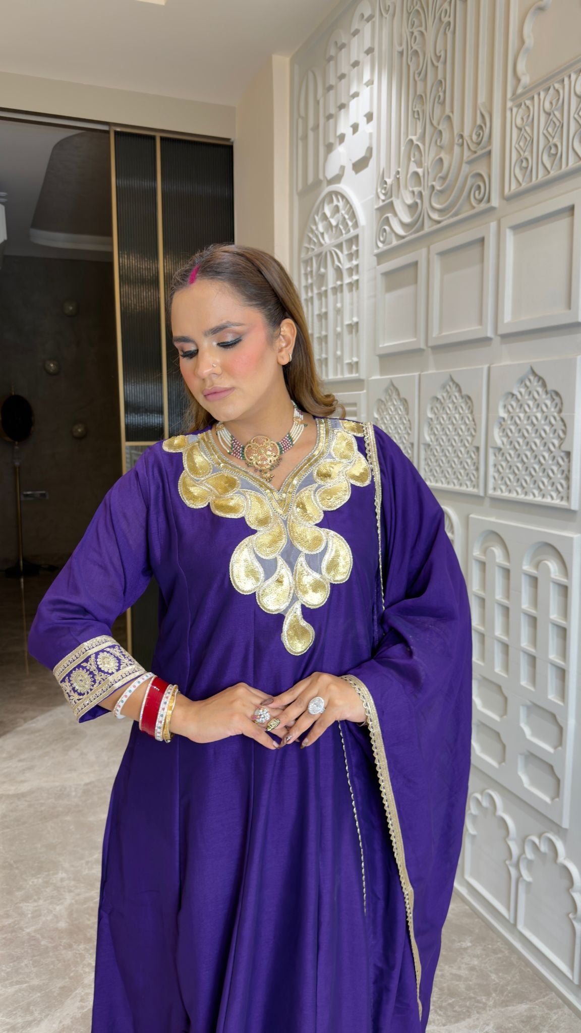 Beautiful  ethnic three-piece suit set pc3368