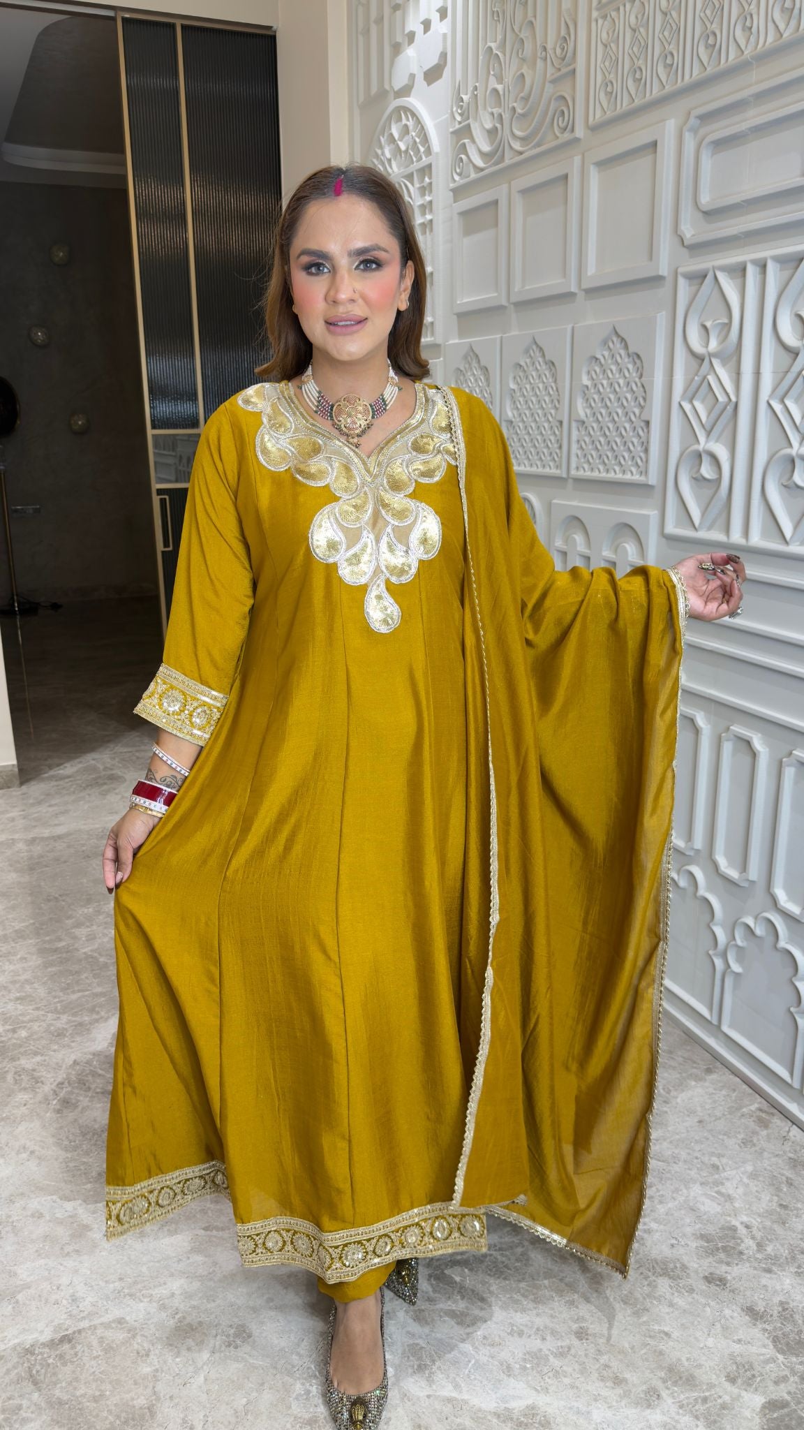 Beautiful  ethnic three-piece suit set pc3368