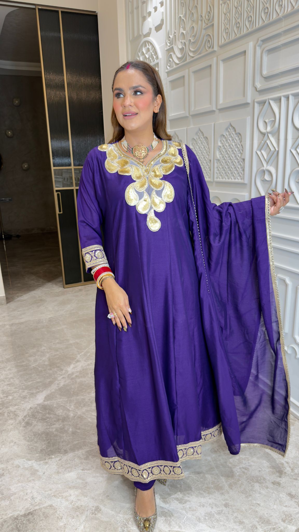 Beautiful  ethnic three-piece suit set pc3368