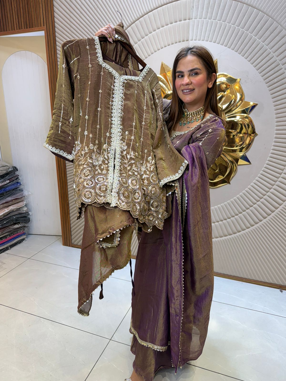 Stunning Designer Sharara Suit PC2466