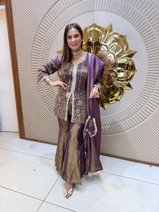 Stunning Designer Sharara Suit PC2466