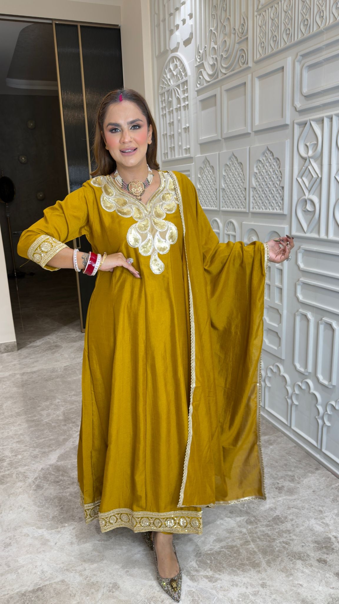 Beautiful  ethnic three-piece suit set pc3368