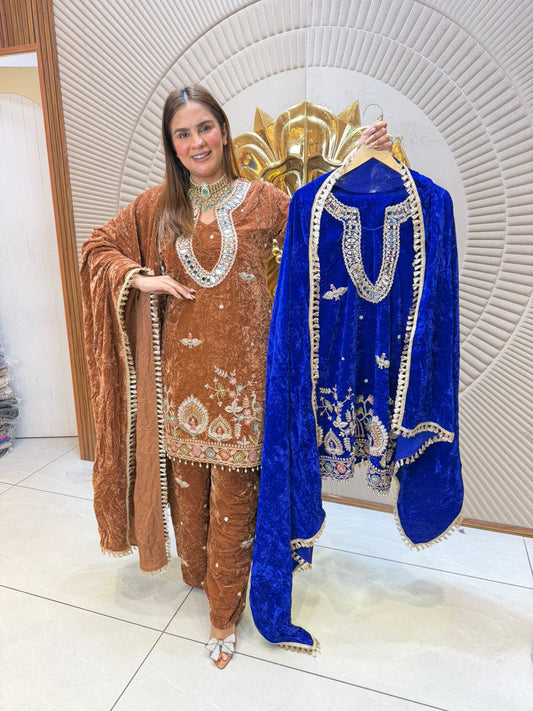 Elegant Full Sleeves Designer Suit  PC2464