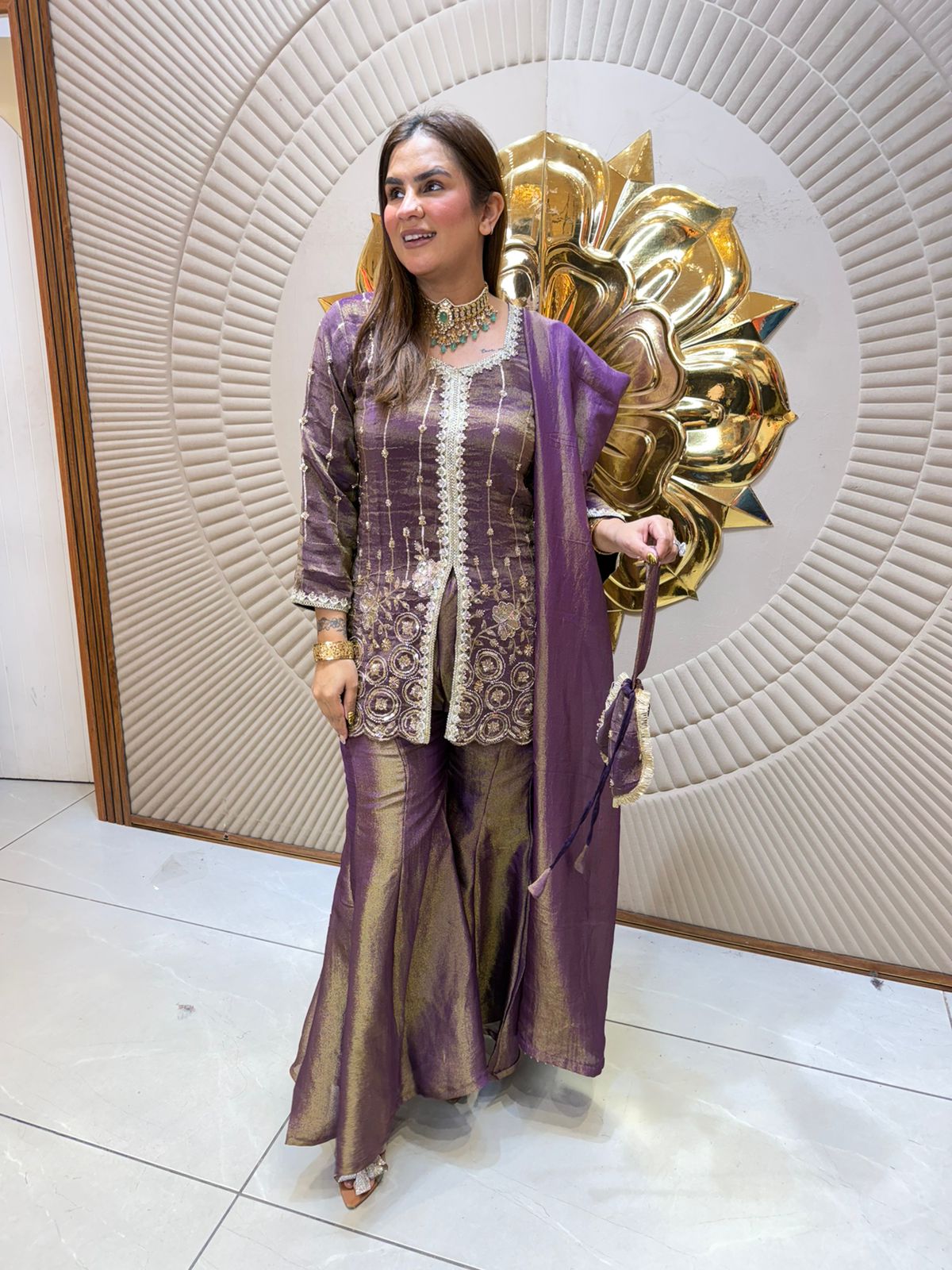 Stunning Designer Sharara Suit PC2466