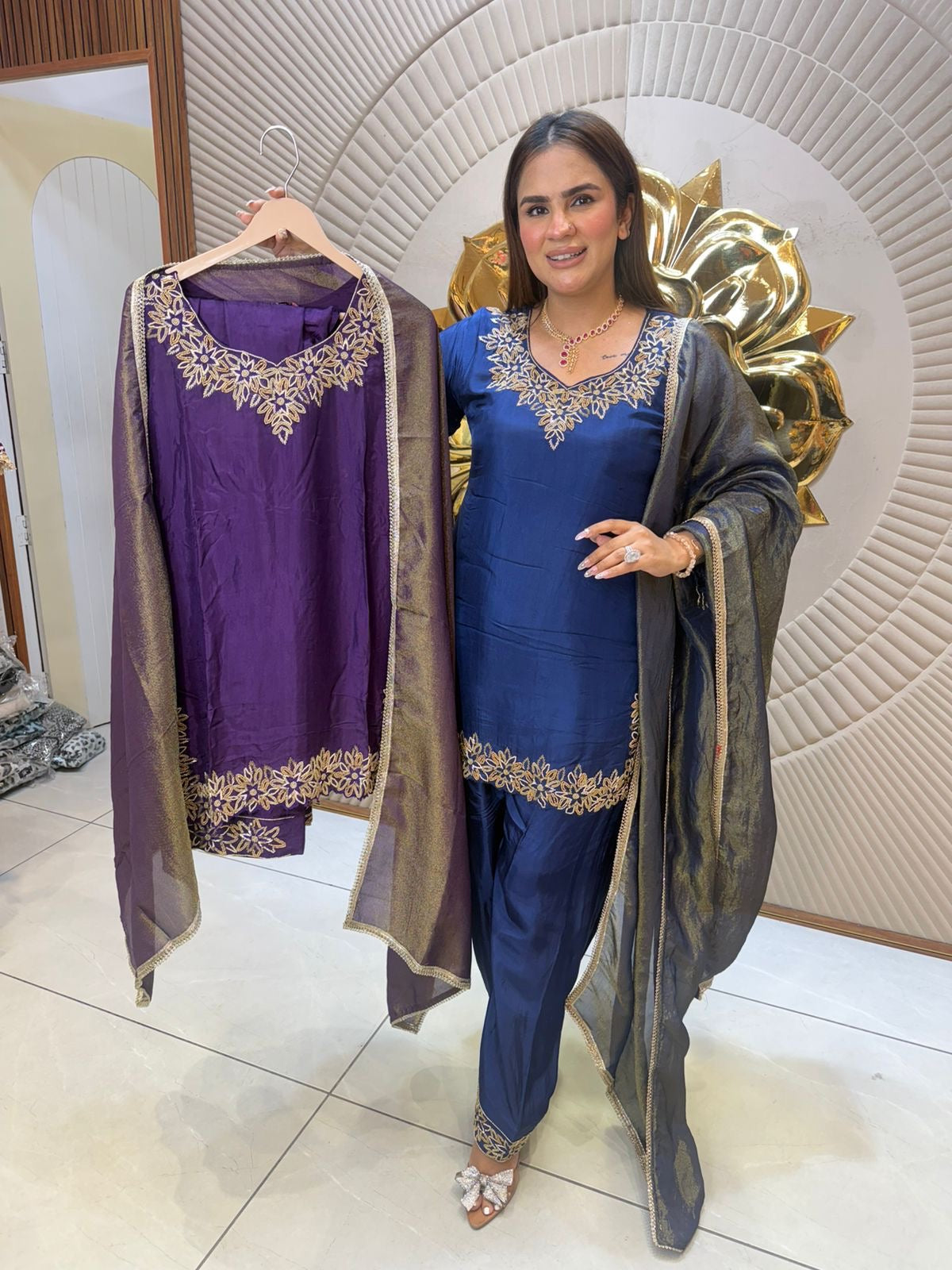 Beautiful suit party wear pc 2659