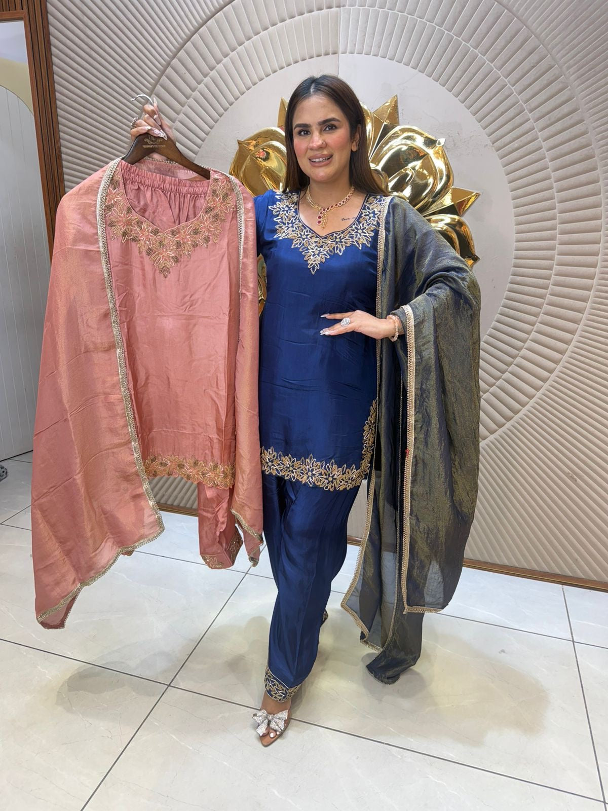 Beautiful suit party wear pc 2659