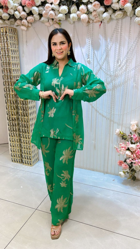Beautiful Collar Co-Ord Set PC1158
