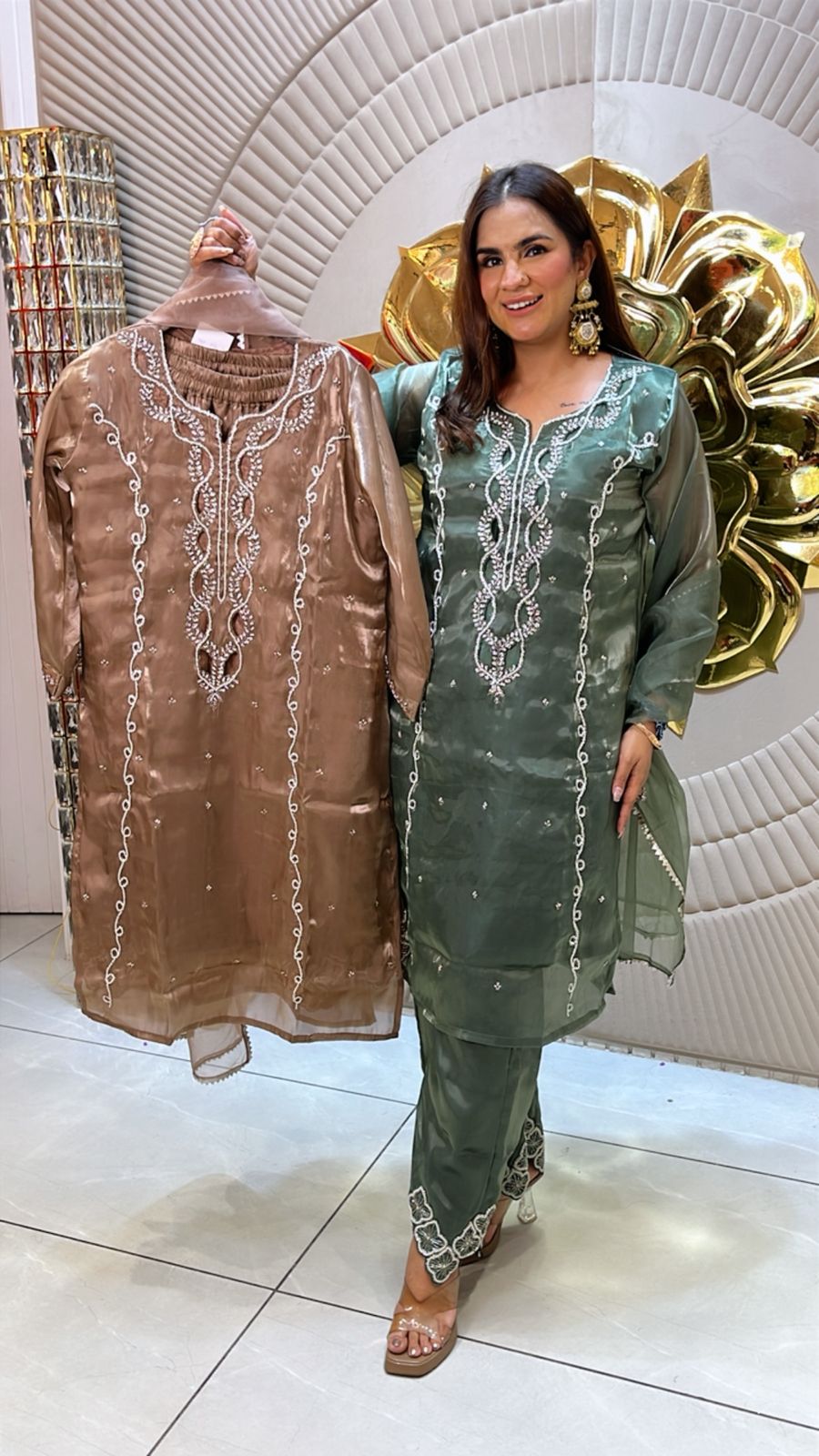 Beautiful Cutout Suit PC1490
