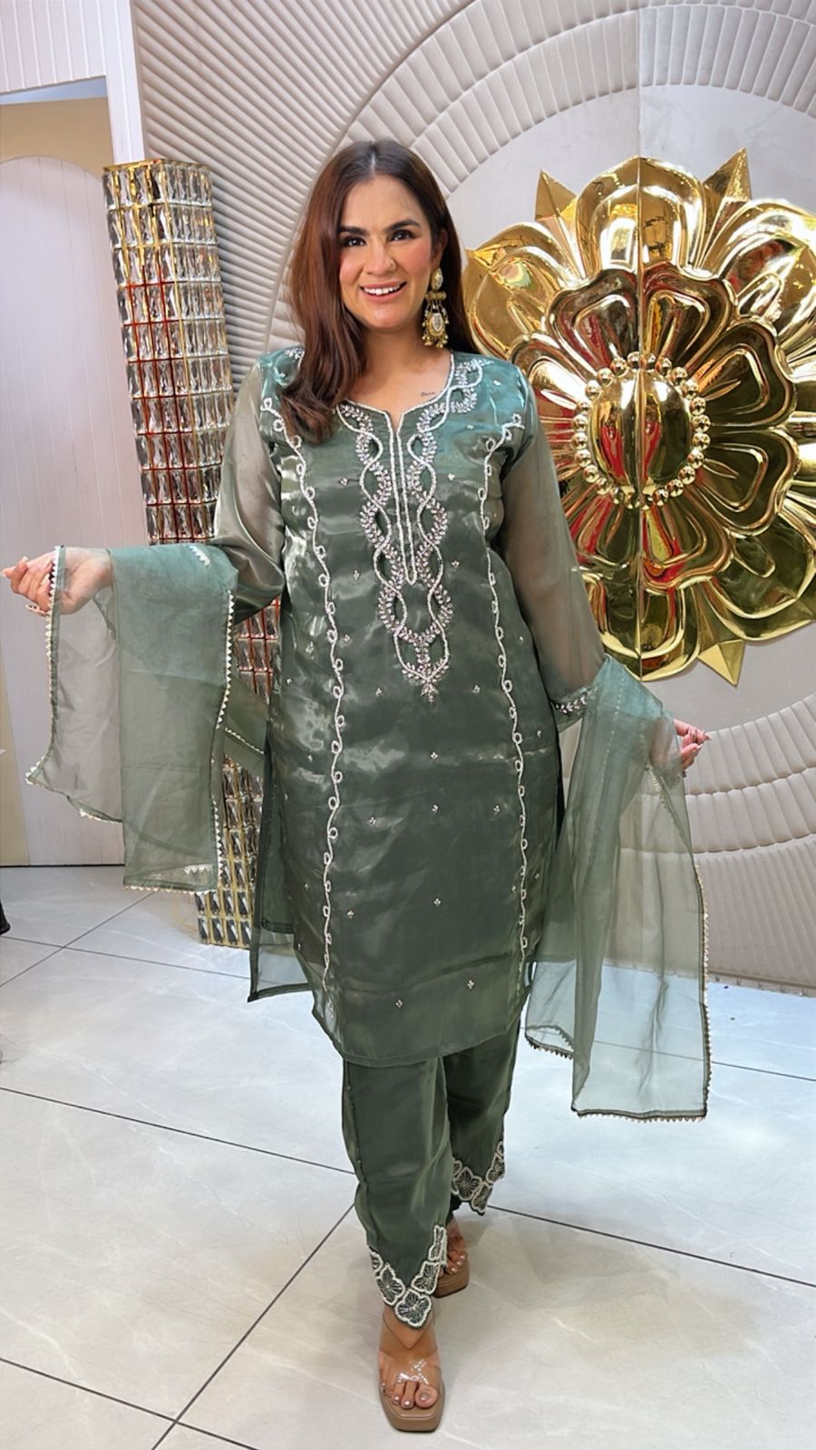 Beautiful Cutout Suit PC1490