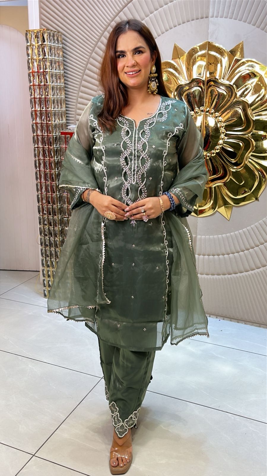 Beautiful Cutout Suit PC1490