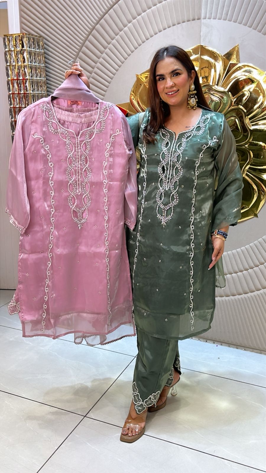 Beautiful Cutout Suit PC1490