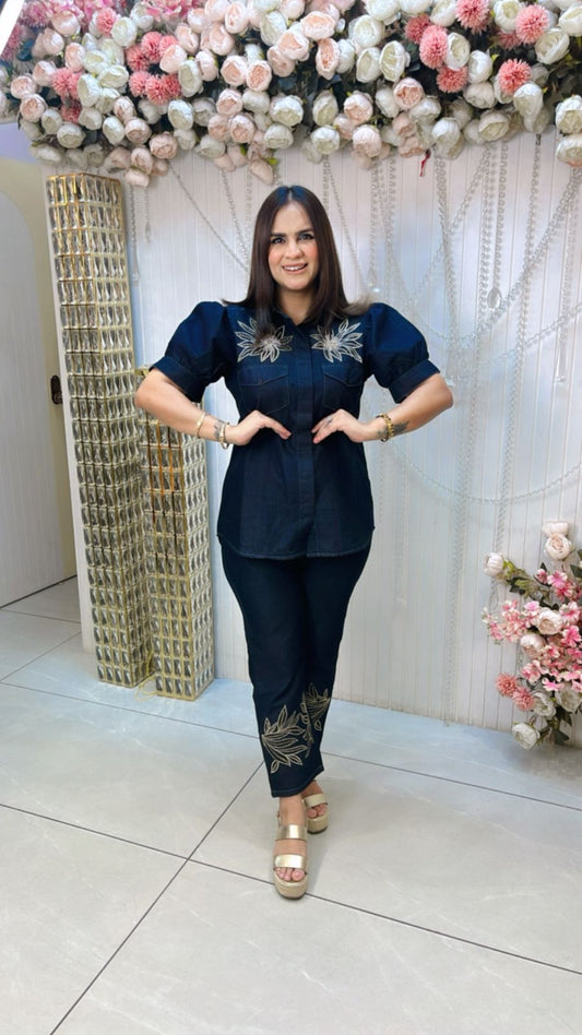 Beautiful Denim Co-Ord Set PC1252