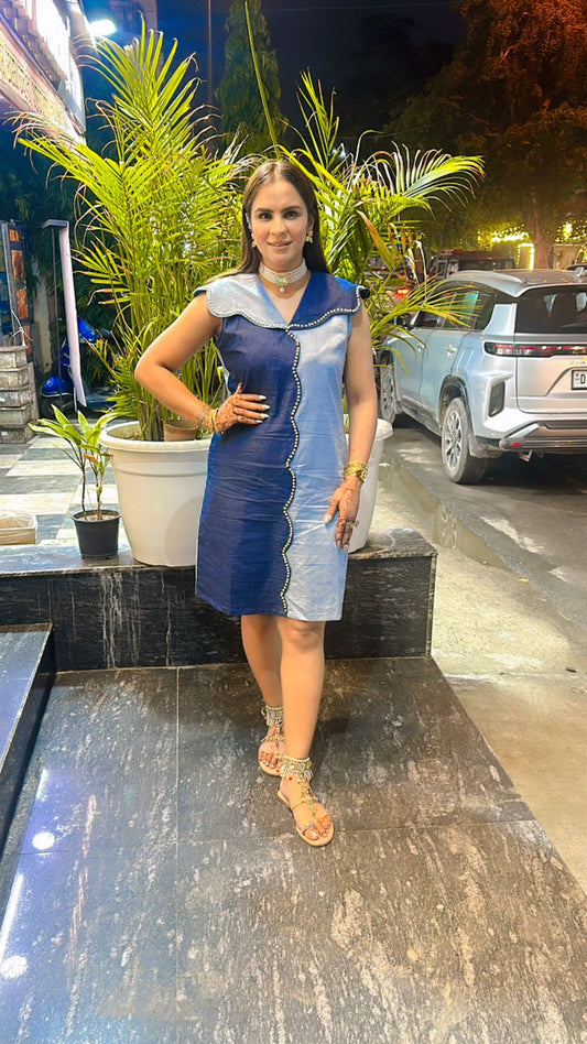 Beautiful Denim Dress PC1411