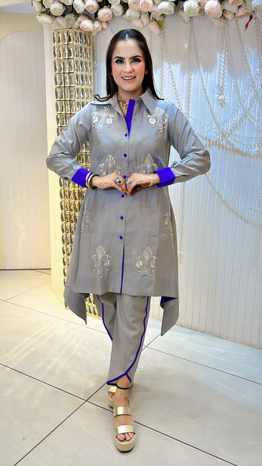 Beautiful Dhoti Style Co-Ord Set PC921