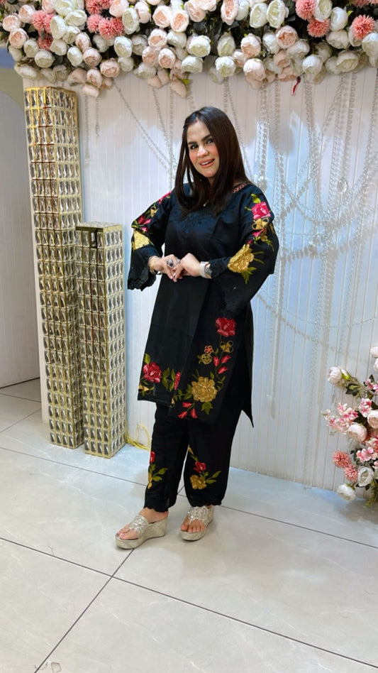 Beautiful Floral Print Co-Ord Set PC1081